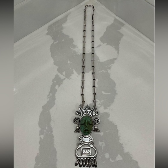 Vintage Taxco sterling silver heirloom piece ❤️ gorgeous Mexican sterling - Picture 3 of 12